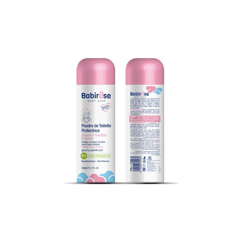 Babirose Poudre de Toilette 100Gr
