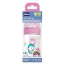 CHICCO BIBERON WELL-BEING EN POLYPROPYLÈNE Rose 150 ML