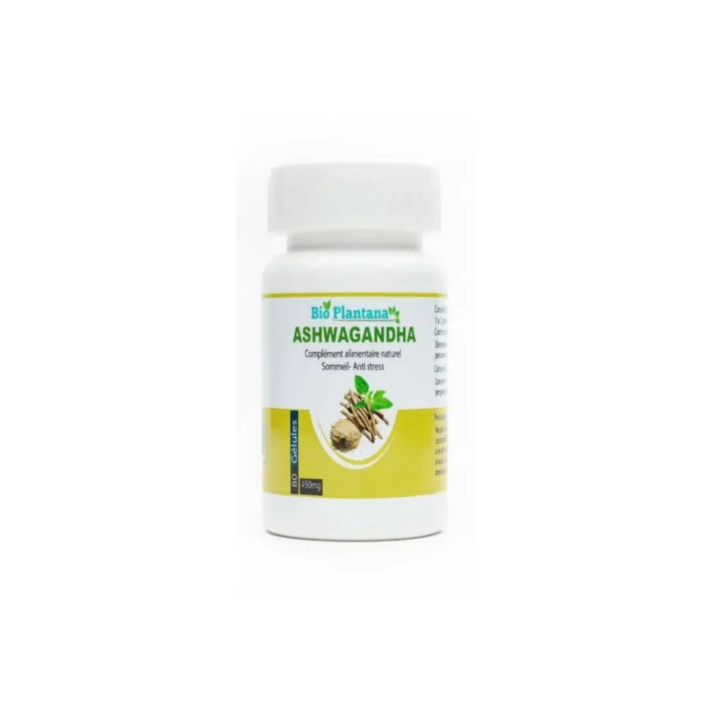 Bio PLANTANA Ashwagandha 80 Gélules