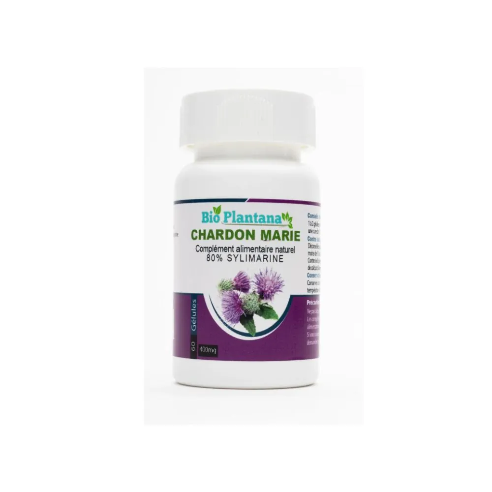 BIO PLANTANA Chardon Marie 60 Gélules