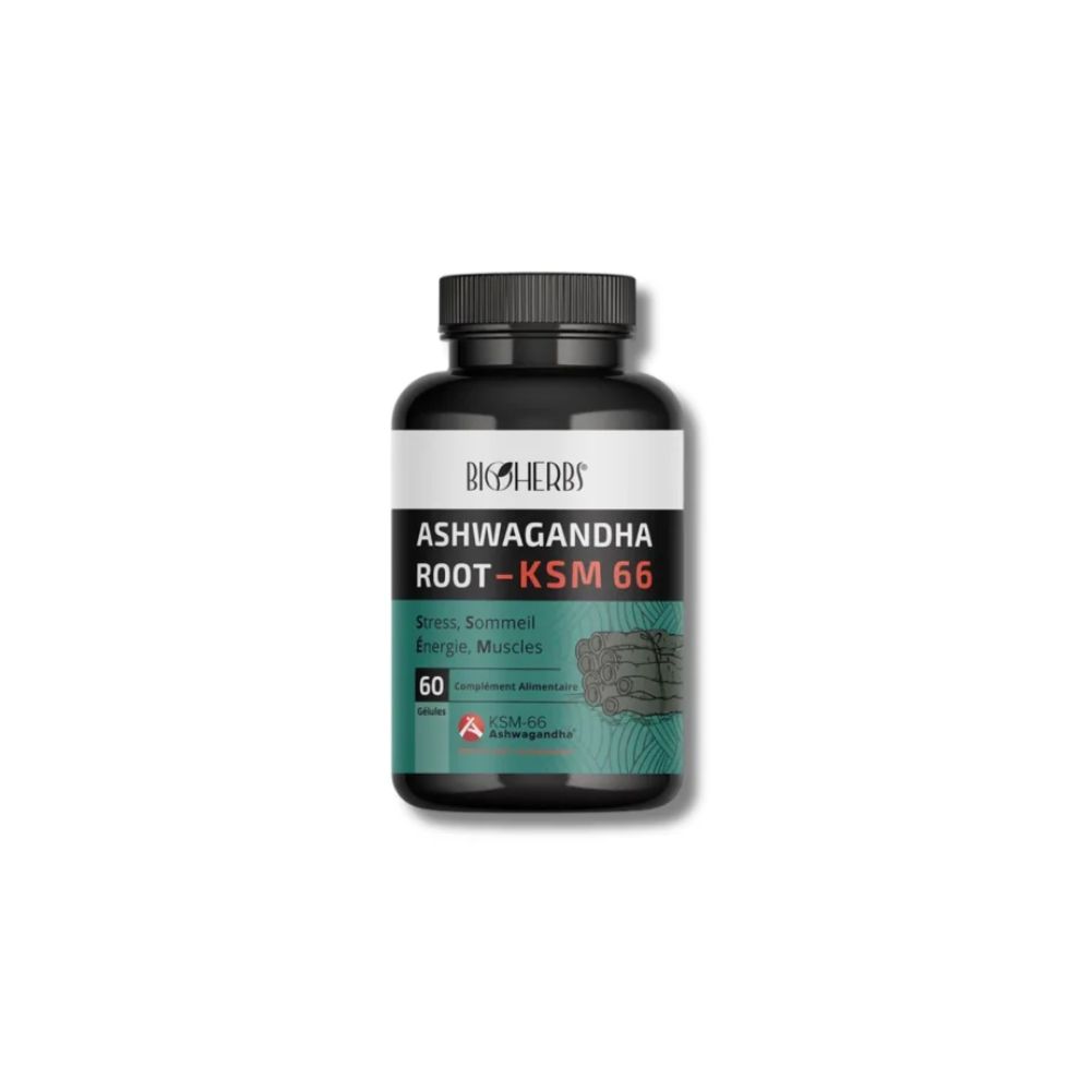 BIOHERBS – ASHWAGANDHA ROOT KSM-66 B/60