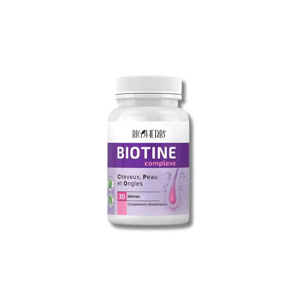 BIOHERBS – BIOTINE COMPLEXE 30 GELULES