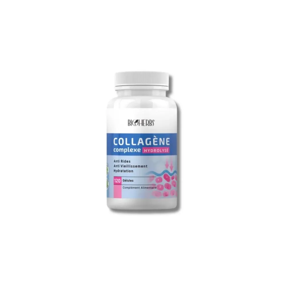 BIOHERBS – COLLAGÈNE COMPLEXE 120 GÉLULES