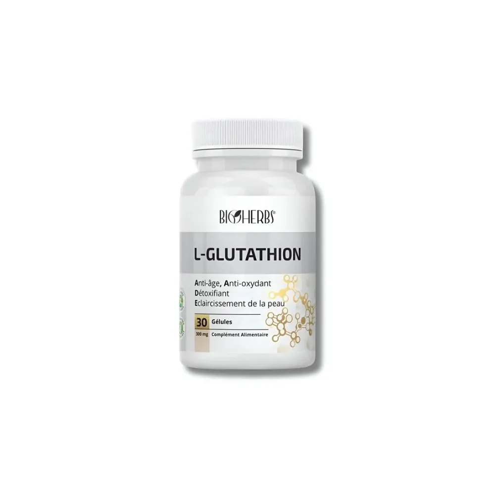 BIOHERBS – L-GLUTATHION 30 GELULES