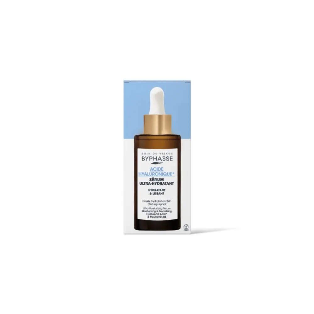 BYPHASSE ACIDE HYALURONIQUE SERUM ULTRA HYDRATANT 50ML