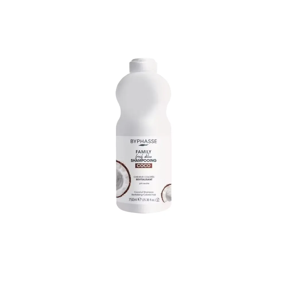 BYPHASSE Family Shampoing Coco Cheveux Colorés 750mL