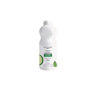 BYPHASSE Family Shampoing Thé Vert Citron Vert Cheveux Gras 750mL