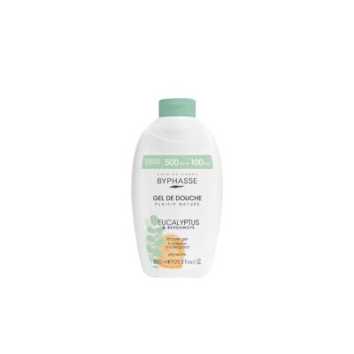 BYPHASSE Gel Douche Eucalyptus Bergamote 600mL