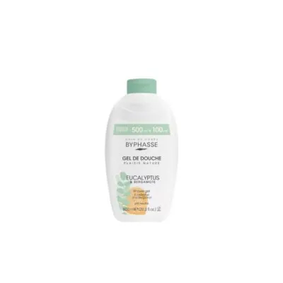 BYPHASSE Gel Douche Eucalyptus Bergamote 600mL