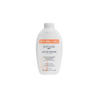 BYPHASSE Lait de Douche Caresse Lait d'Amande Douce 600mL