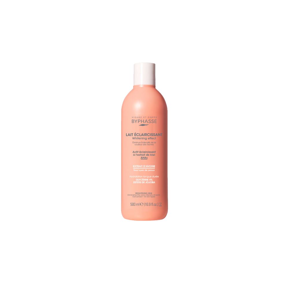 BYPHASSE Lait Eclaircissant Whitenning Effect Extrait D'avoine 500mL