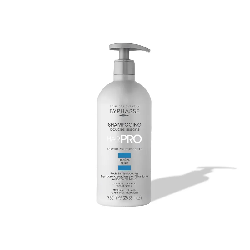 BYPHASSE Shampoing Boucles Ressorts Hair Pro 750mL