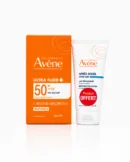 Avène Solaire Ultra Fluid Invisible SPF50+ 50ML+ Lait Après-Soleil 50mL (OFFERT)
