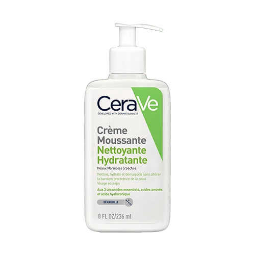 CERAVE CREME MOUSSANTE NETTOYANTE HYDRATANTE 236 ML