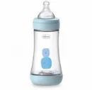 CHICCO Biberon Perfect 5 240ML Bleu