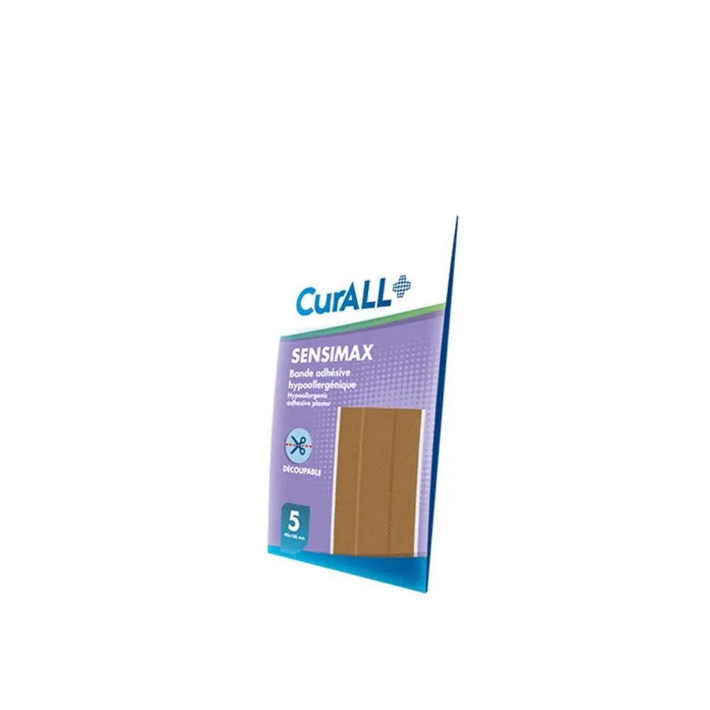 CurALL Sensimax Bandes Hypoallergéniques Découpables B/5