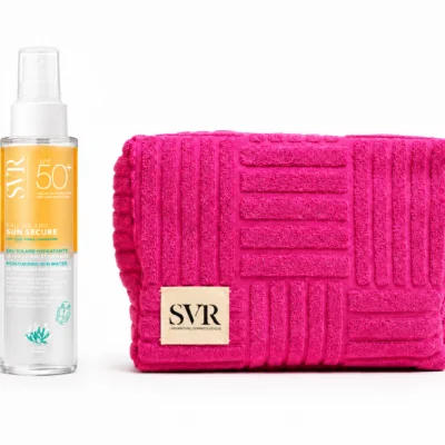 SVR SUN SECURE Eau Solaire SPF50+ 200mL +Trousse Rose Offerte