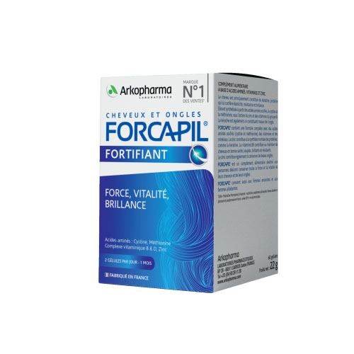 FORCAPIL Cheveux et Ongles 60 GÉLULES