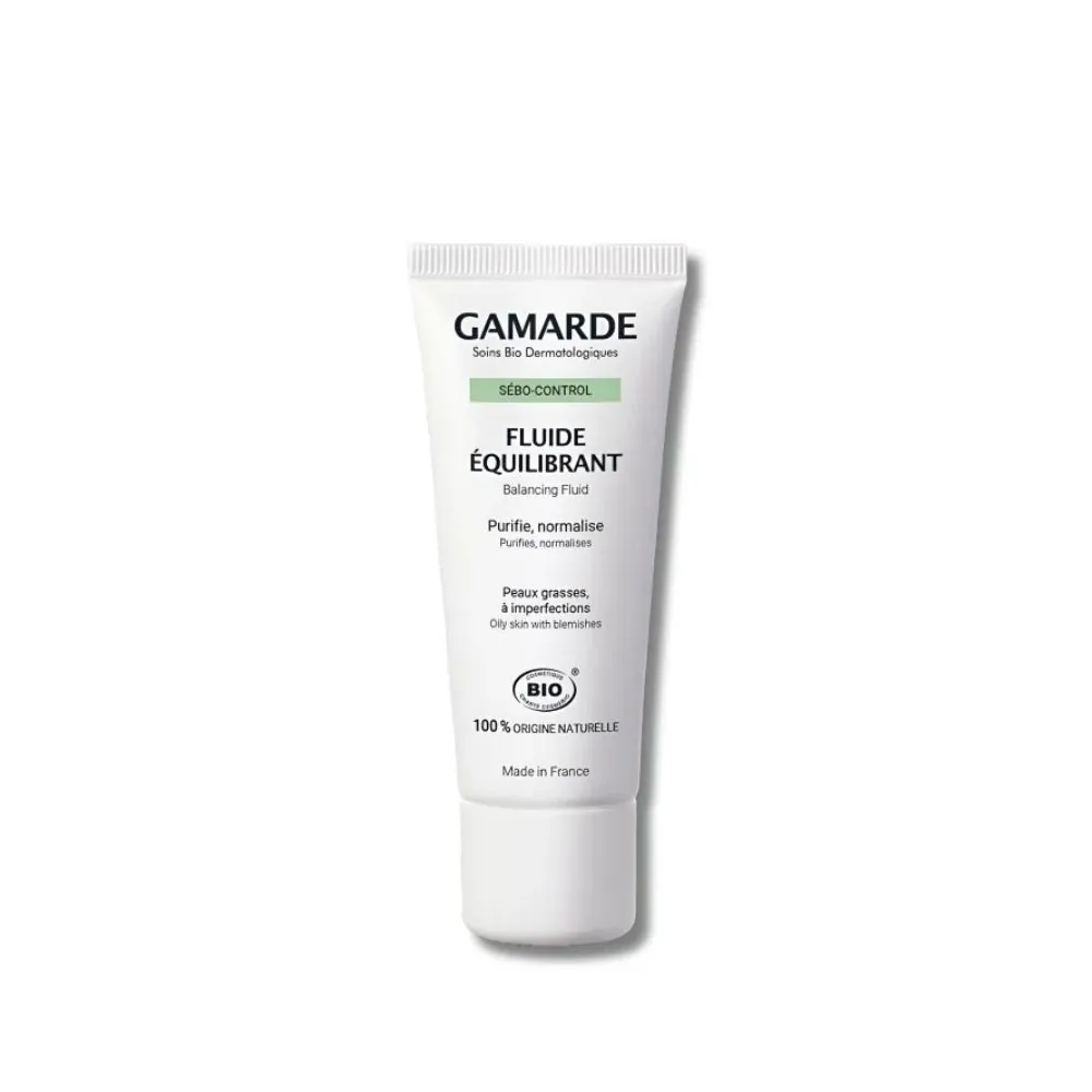 GAMARDE SÉBO-CONTROL – FLUIDE ÉQUILIBRANT PEAUX GRASSES 40ML