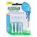 GUM Brossettes Traveler fine conique  bte de 4 (1614)