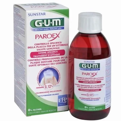 GUM Paroex 0.12 % Bain de Bouche 300ml
