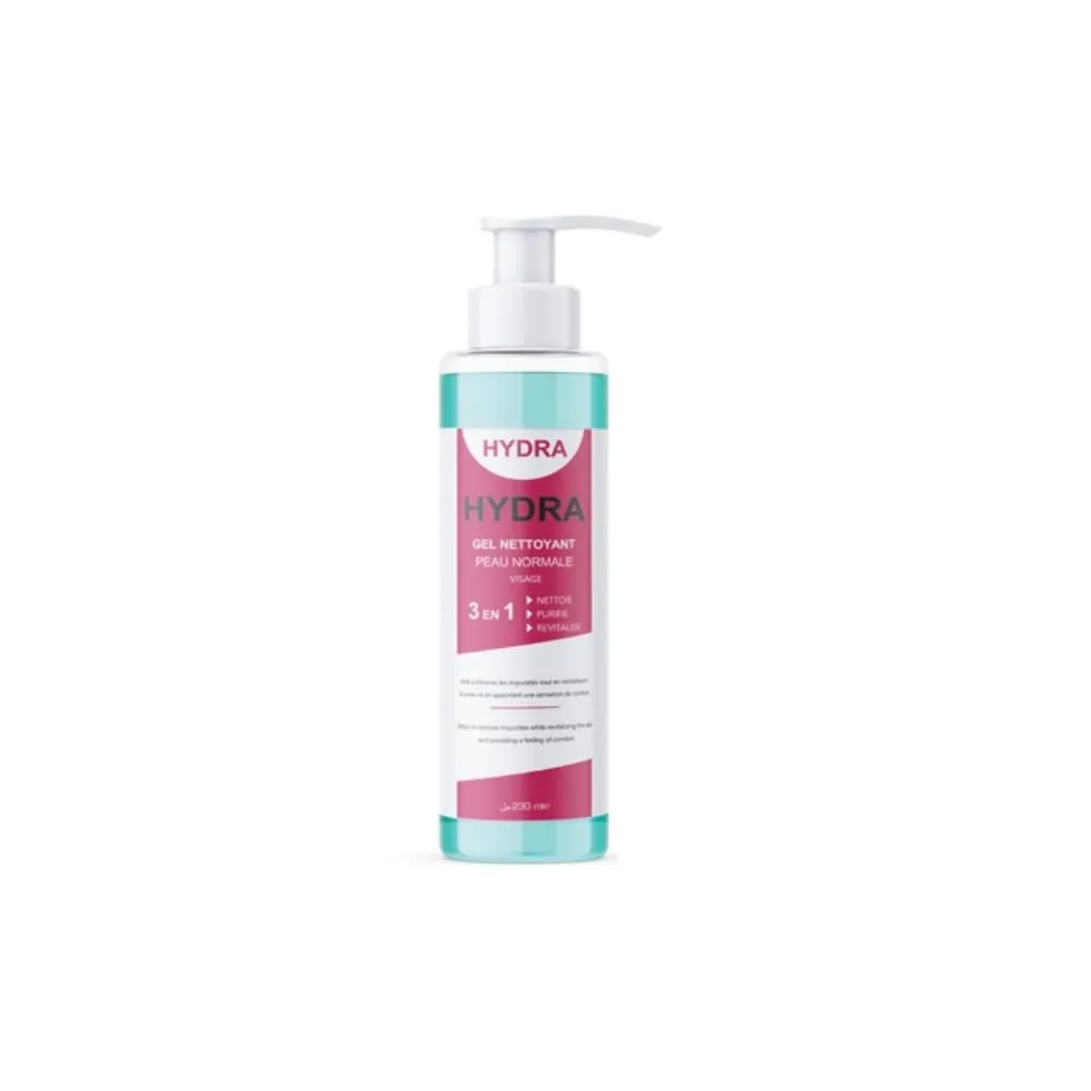 Hydra Gel Nettoyant 3en1 Peau Normale 230 ml