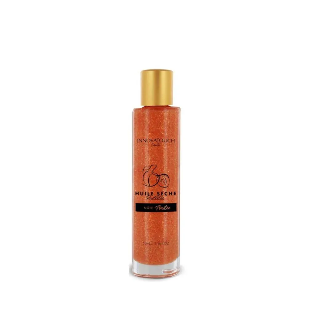 INNOVATOUCH Huile sèche pailletée – Note fruitée 50 ml