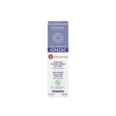 JONZAC SUBLIMACTIVE CONTOUR YEUX ET LEVRES ANTI-AGE 15ML
