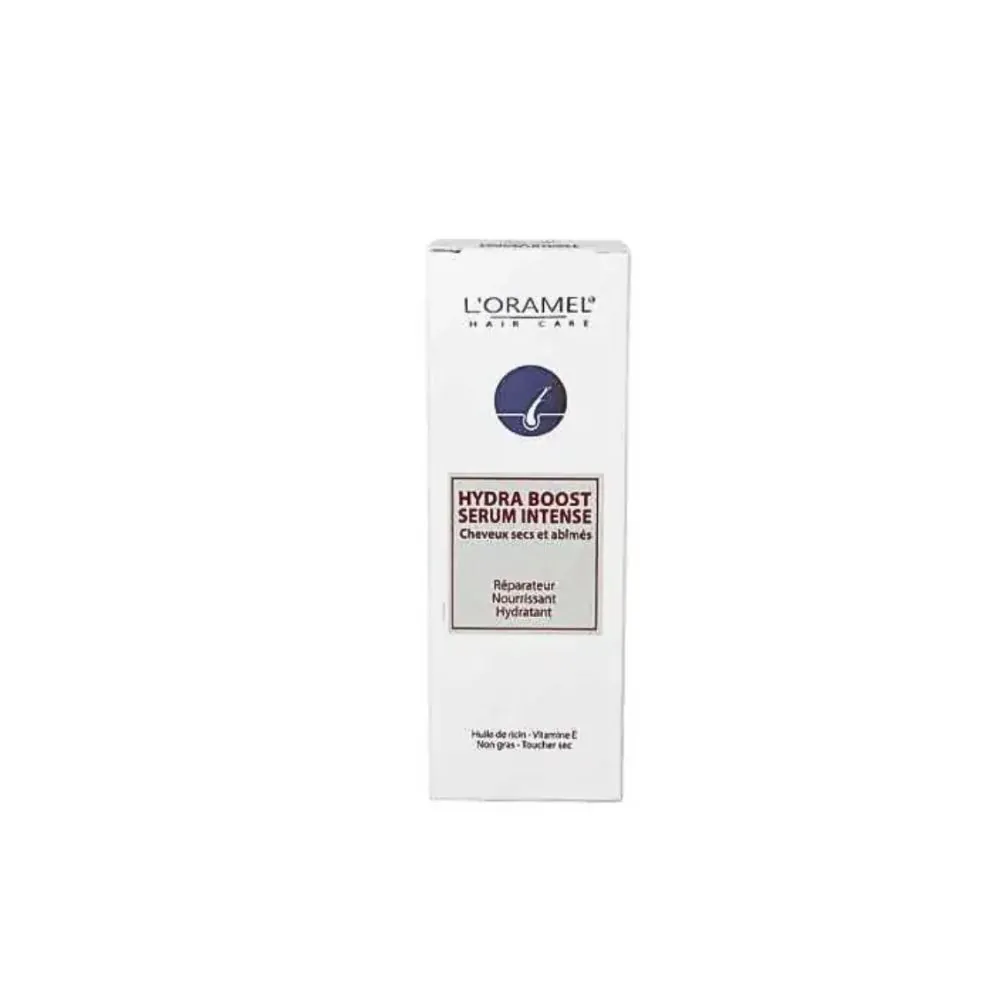 L’Oramel Hair Care Hydra Boost – Sérum intense pour cheveux secs et abîmés – 50ml