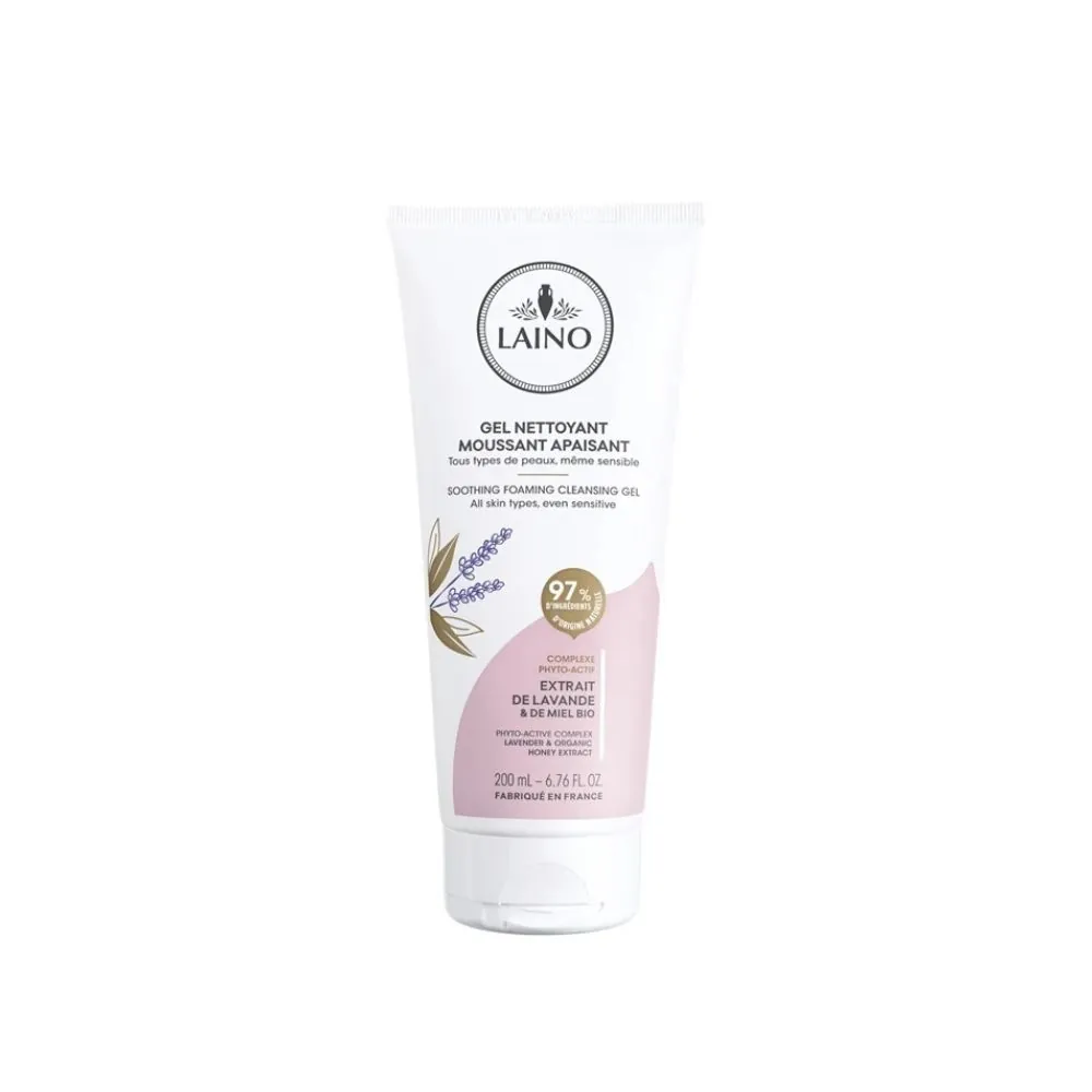 Laino Gel Nettoyant Moussant Apaisant 200ml