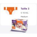 Lilas Couches BB 5-10 Kg Confort Max Actif 28 pièces
