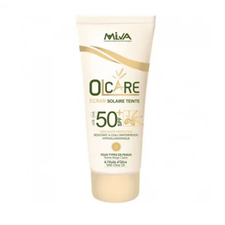 OLCARE ECRAN SOLAIRE TEINTÉ BEIGE CLAIRE SPF50+ 50ML