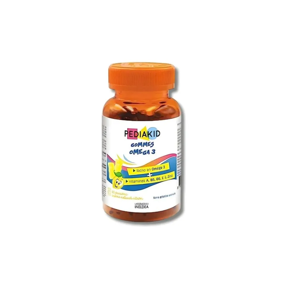 PEDIAKID – GOMMES OMEGA 3 BOITE DE 60