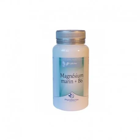 PHYSIOSOURCES MAGNESIUM MARIN +VIT B6 60 gélules