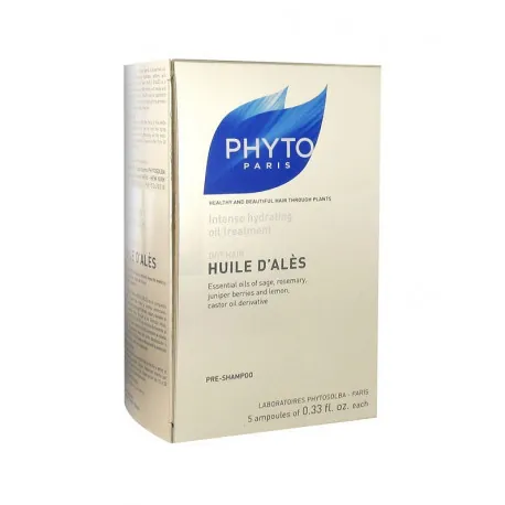 Phyto Huile d’Alès Hydratation Cheveux Secs 5 x 10 ml