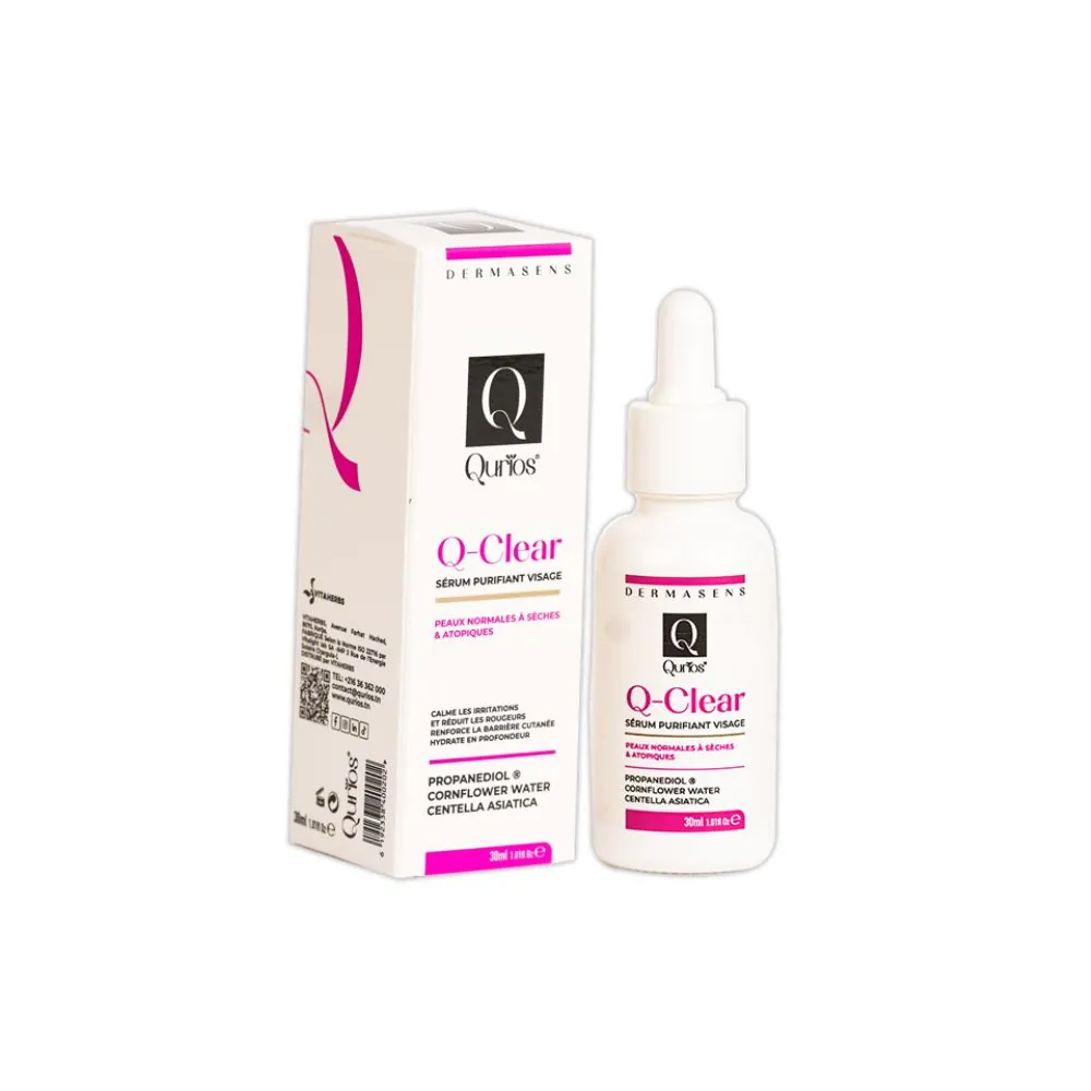 Q-Clear : Sérum Facial – Peau normale à sèche et atopique