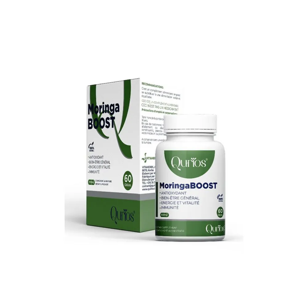 QURIOS MORINGA GELULES B/60