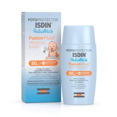 ISDIN ÉCRAN SOLAIRE MINERAL BABY SPF50+ 50ML