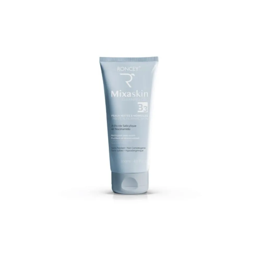RONCEY MIXASKIN GEL NETTOYANT PEAUX NORMALES A MIXTES 200ML