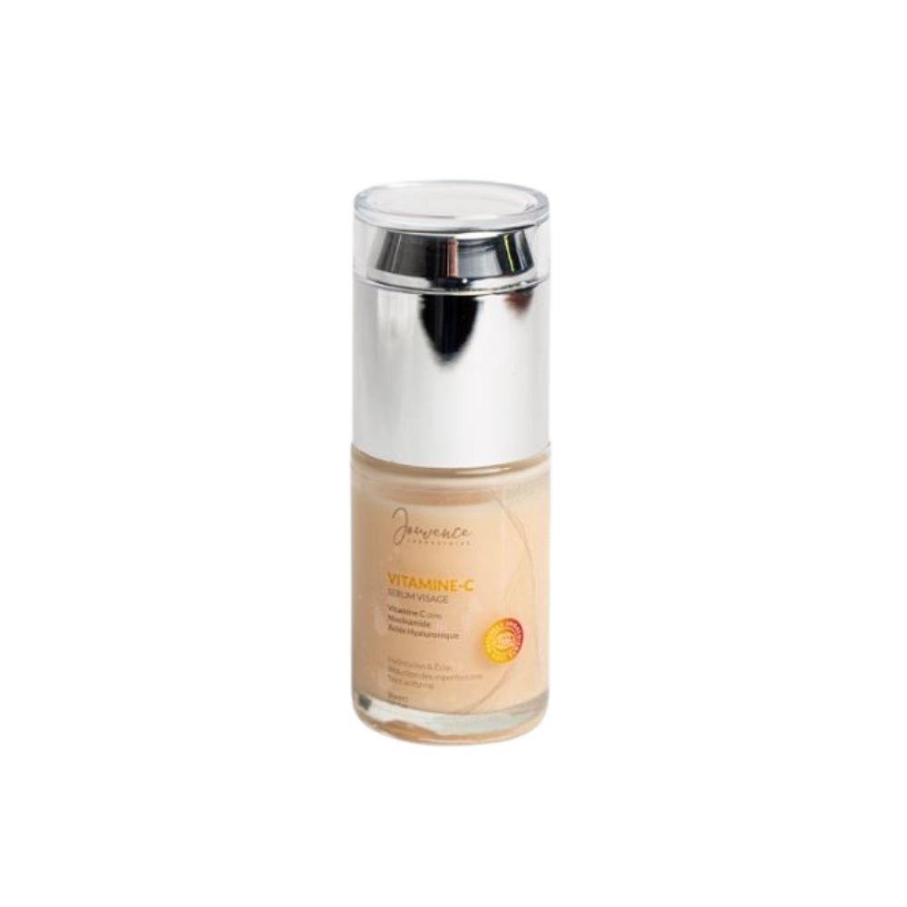 JOUVENCE – SERUM VISAGE VITAMINE C 30 ML - Sérum visage à la vitamine C pure. Réduit les taches, lisse les rides, unifie le teint. Flacon compte-gouttes de 30 ml