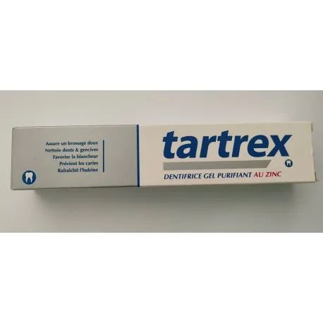 PHYTEAL TARTREX DENTIFRICE GEL PURIFIANT AU ZINC 75ML