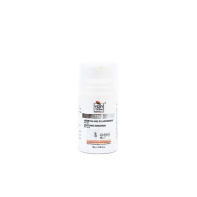 Very Derm -TRIO- Crème solaire éclaircissante anti-âge SPF50+ – Invisible – 50ml