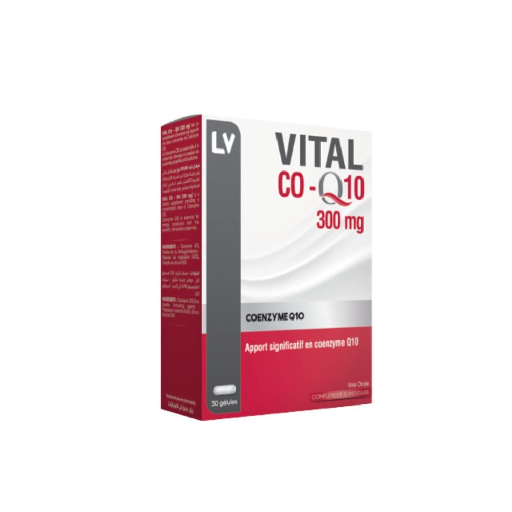 VITAL CO Q10 300MG B/30 GELULES