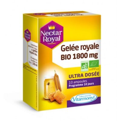 VITAVEA Gelée royale BIO 1800 mg B/10 Ampoules