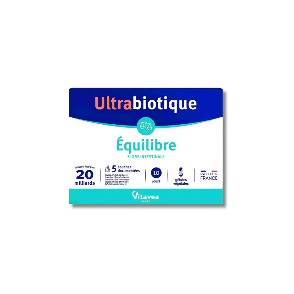 VITAVEA ULTRABIOTIQUE EQUILIBRE–BALANCE B/10 Gelules
