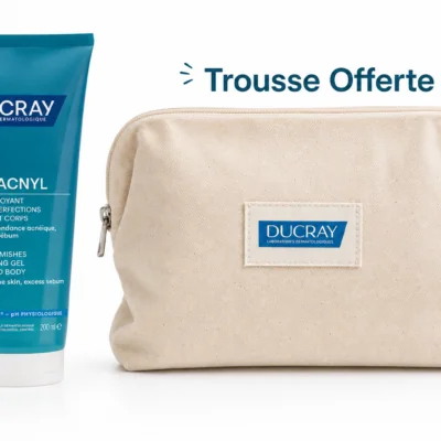Ducray Keracnyl Gel Moussant 200mL+Trousse Offerte