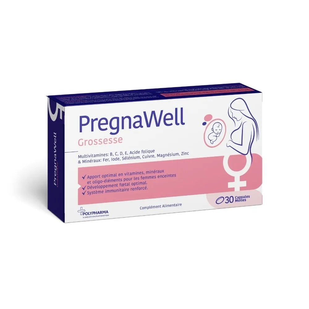 Pregnawell Soft Gel B30 – Polypharma