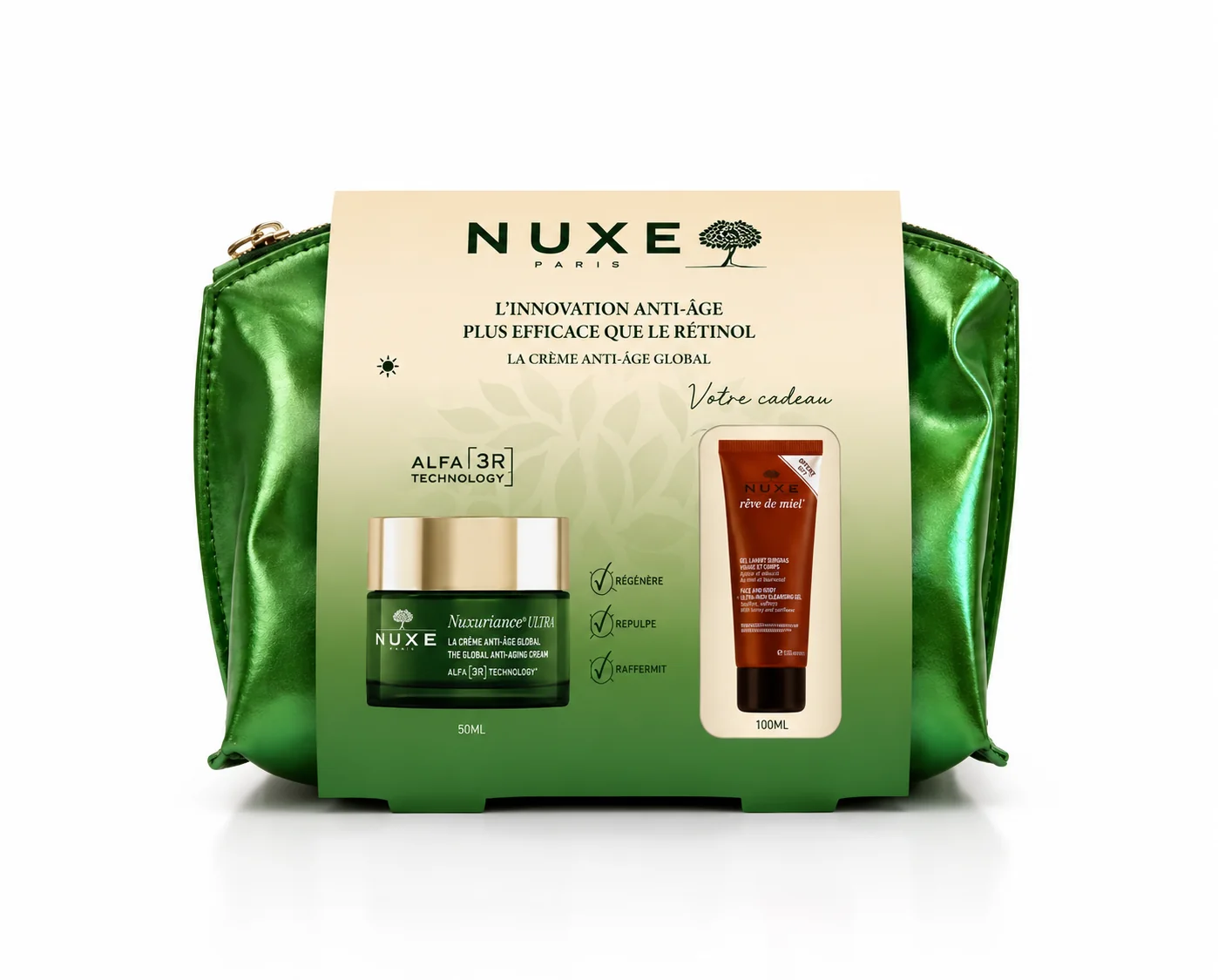 Nuxe Nuxuriance Trousse Innovation Anti-Age la Crème Anti-Âge Nuit Global