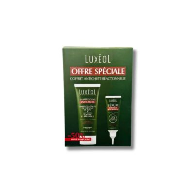 Luxéol Coffret Sérum Réactionnelle + Shampoing anti chute