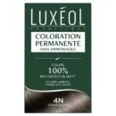 Luxéol Coloration Permanente 4N – Châtain Naturel